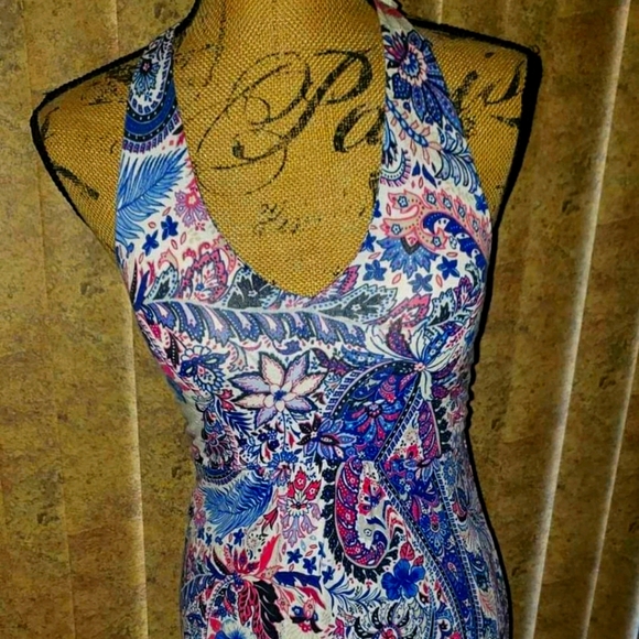 Tommy Bahama Dresses & Skirts - Tommy Bahama Halter Summer Dess XS